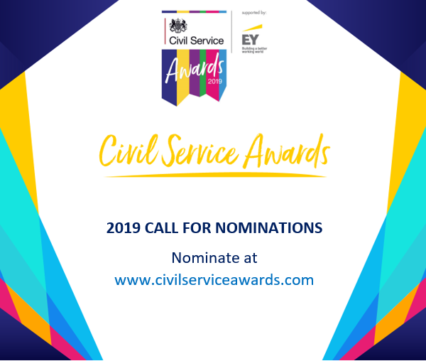 Civil Service Awards 2019, Nominations are now open