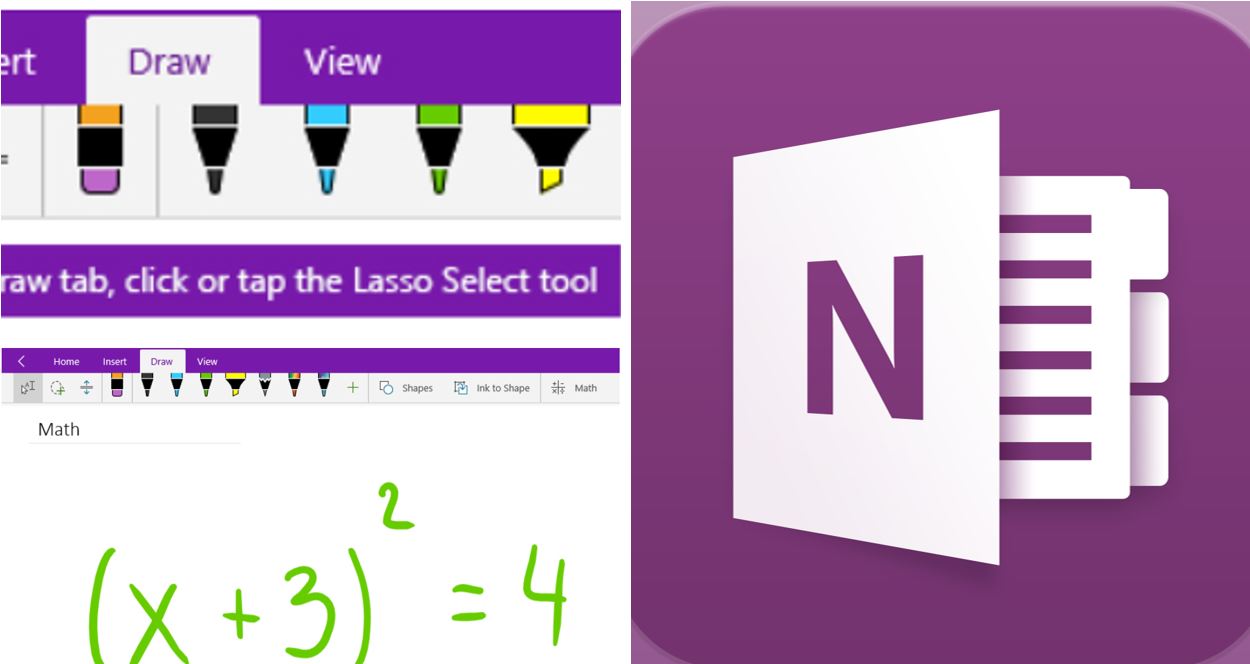 can draw in onenote convert handwriting to text