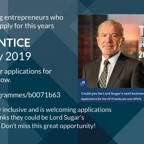 The Apprentice 2019 calling on all aspiring entrepreneurs who have disabilities to apply for this year!