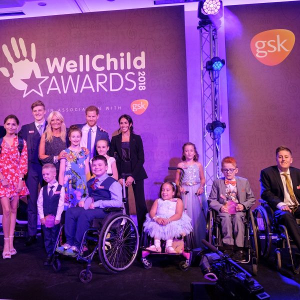 The Duke and Duchess of Sussex met young winners of the 2018 WellChild Awards