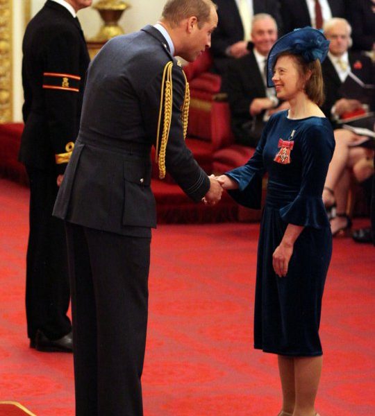 Sarah Gordy becomes the first woman with Down’s syndrome to receive an MBE