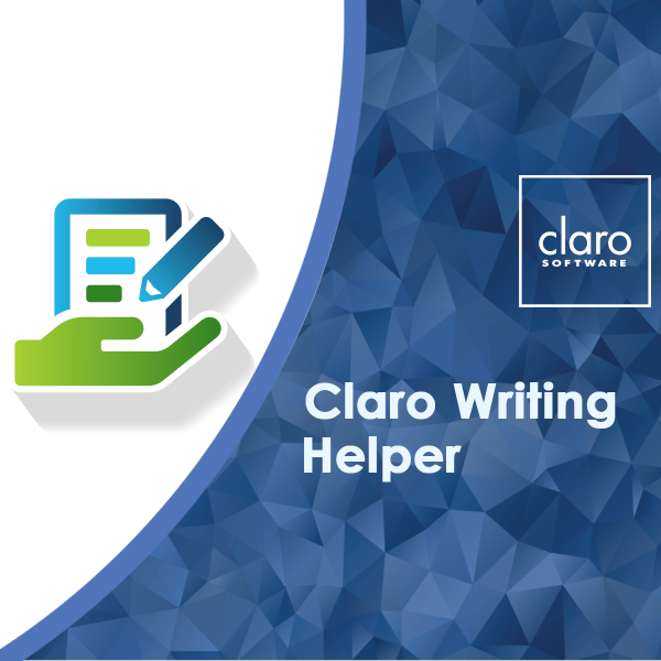 Claro Writing Helper helps you organise your written assignments