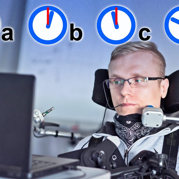 New System helps severely motor-impaired individuals type more quickly and accurately