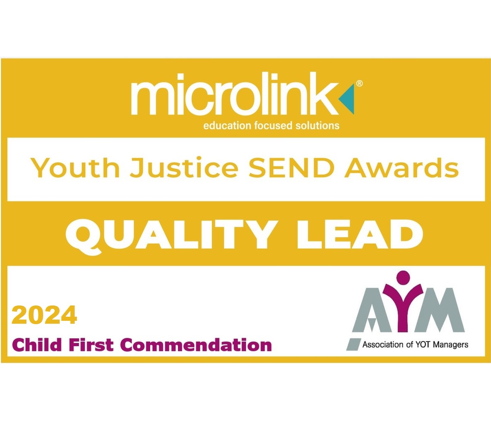 Congratulations to Hampshire Youth Justice Service Area Partnership.